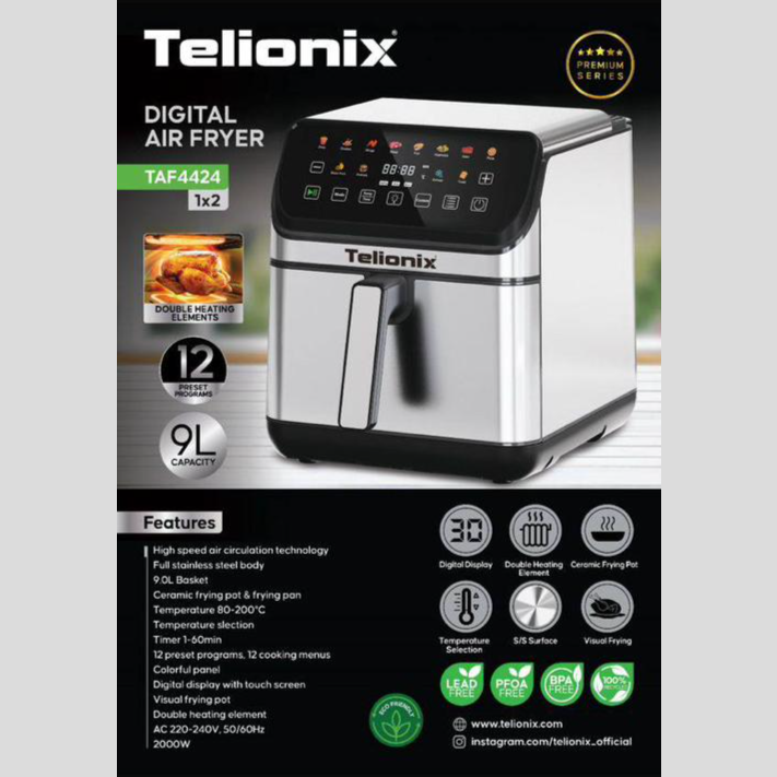 سرخ کن 9 لیتری دیجیتال تلیونیکس مدل TAF4424
