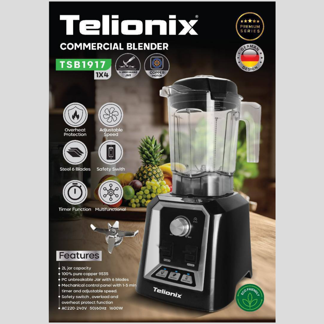 مخلوط کن صنعتی تلیونیکس مدل TSB1917