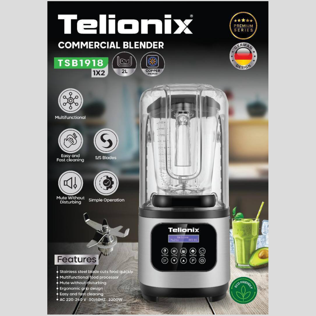 مخلوط کن صنعتی تلیونیکس مدل TSB1918