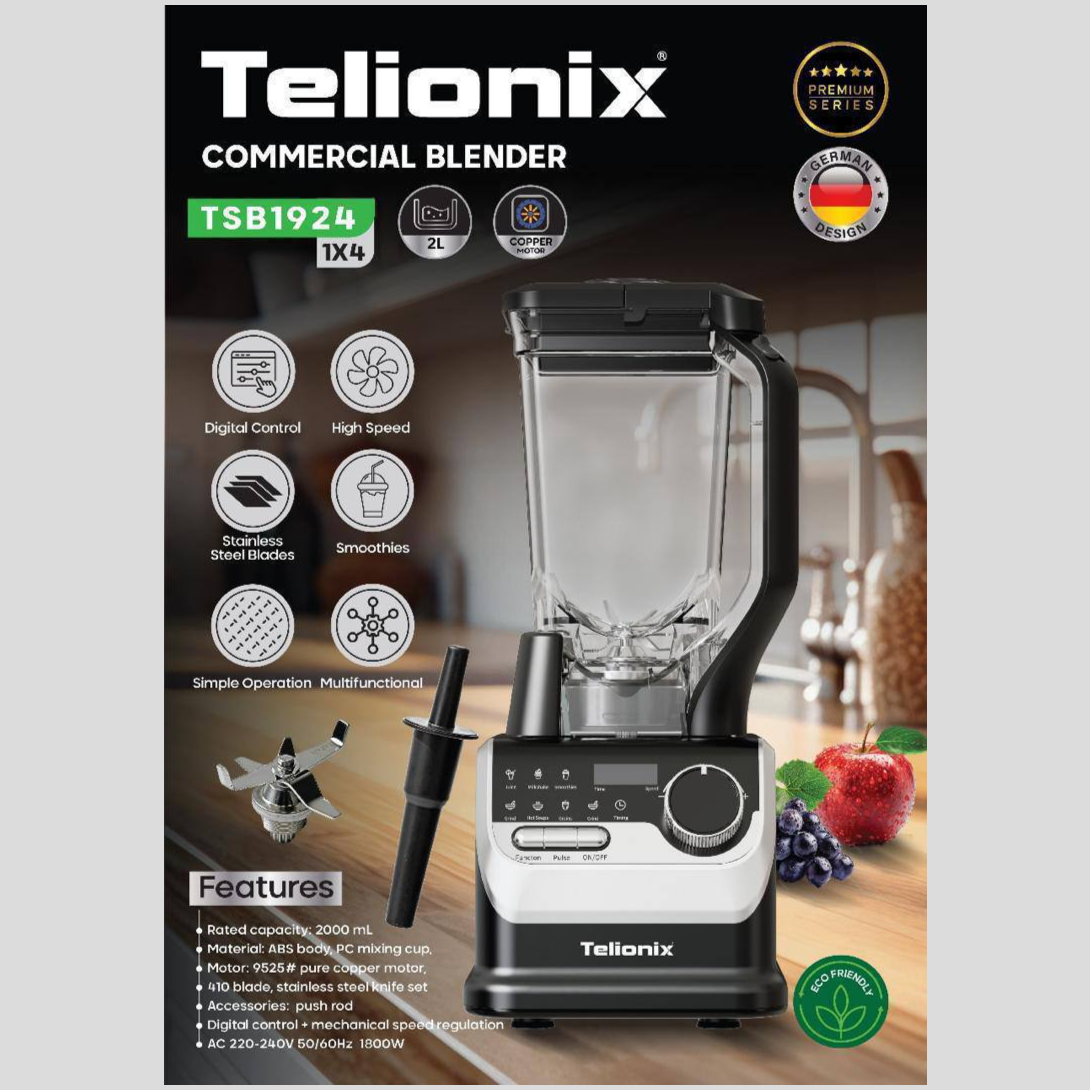 مخلوط کن صنعتی تلیونیکس مدل TSB1924