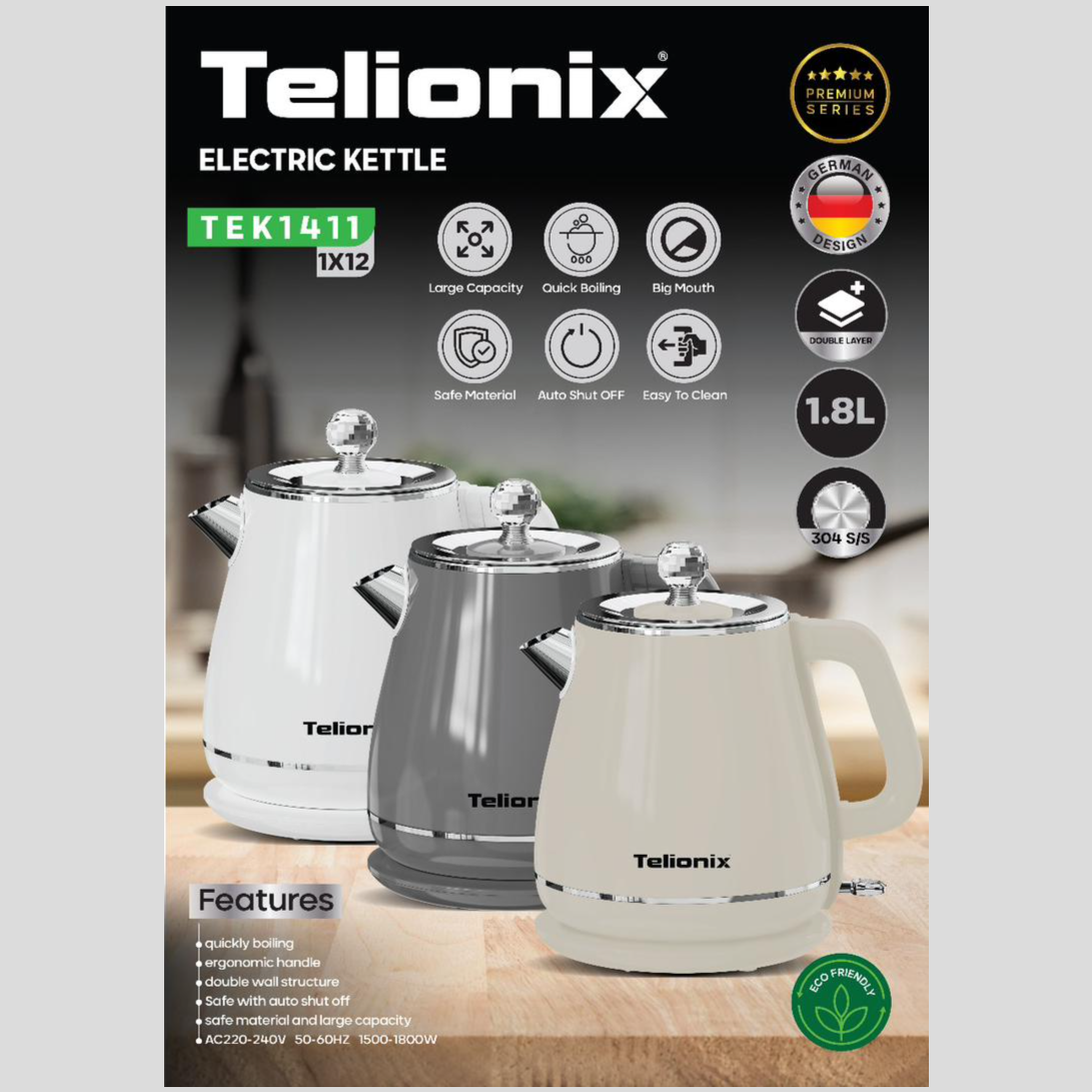 کتری برقی تلیونیکس مدل TEK1411