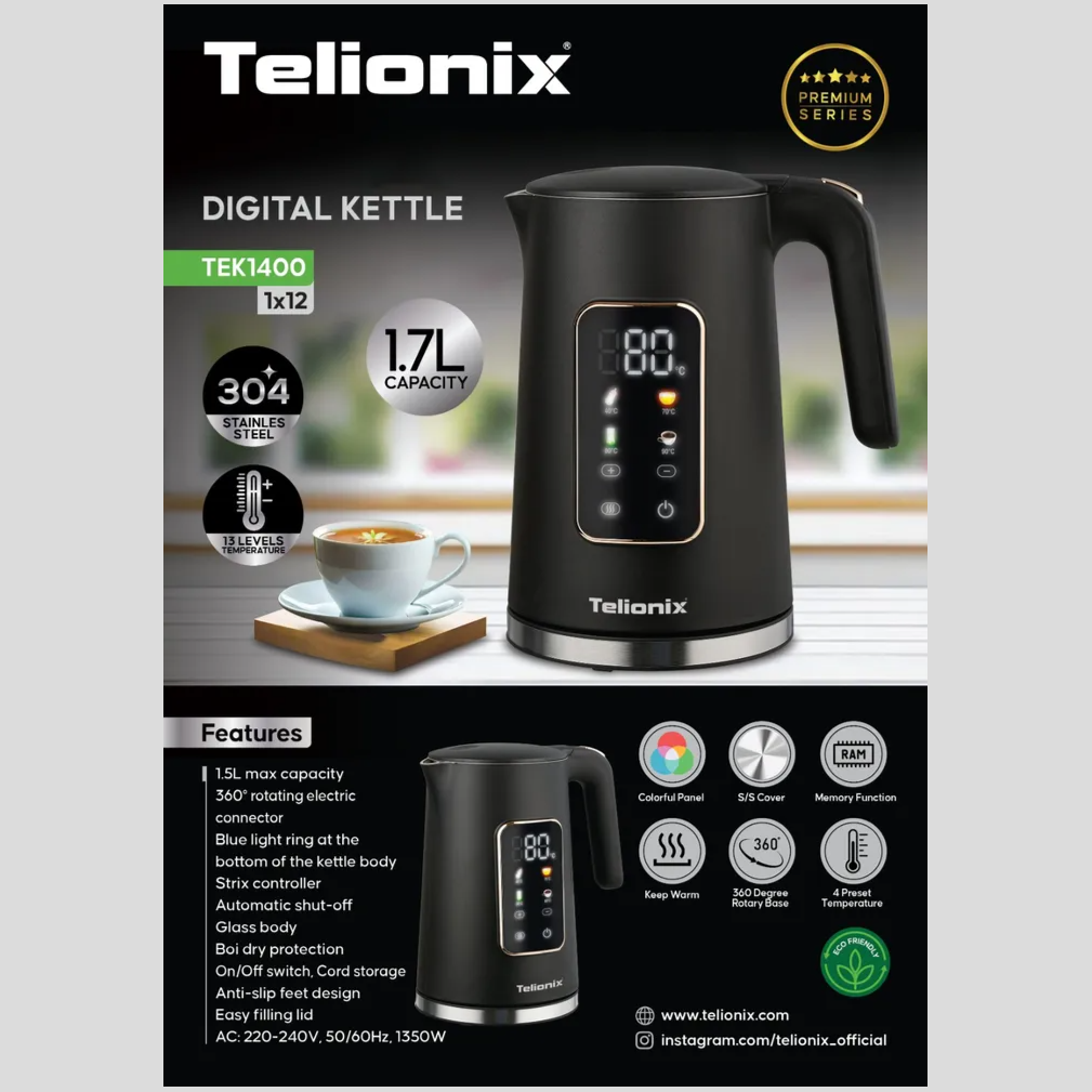 کتری برقی تلیونیکس مدل TEK1400